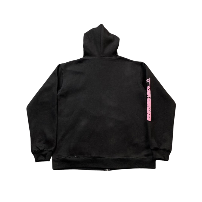 Moletom com ziper Cactus Jack X Fragment Preto